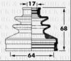 BORG & BECK BCB6035 Bellow, driveshaft